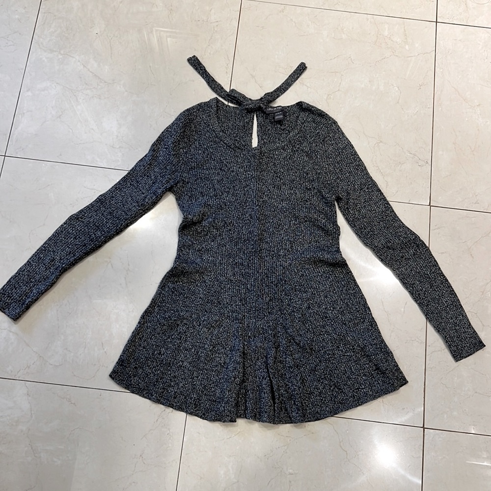 A PEA IN THE POD - maternity peplum sweater